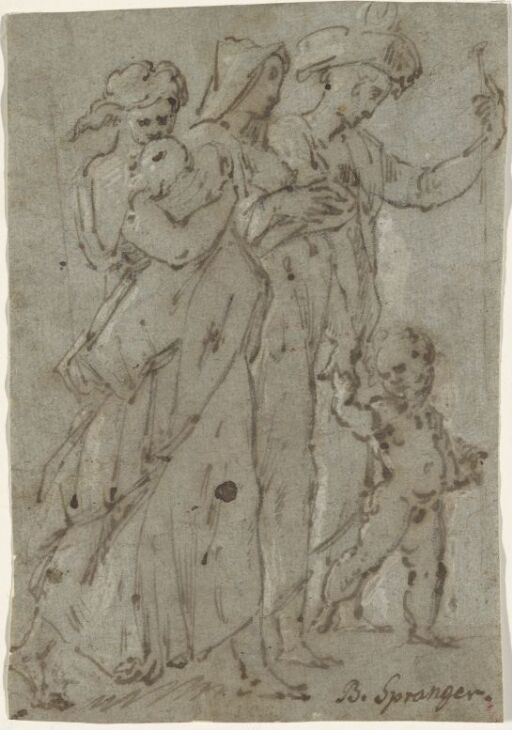 Group of Five Figures