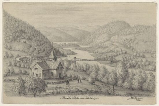 Bakke kirke ved Flekkefjord