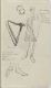 Figurstudie; Strengeinstrument