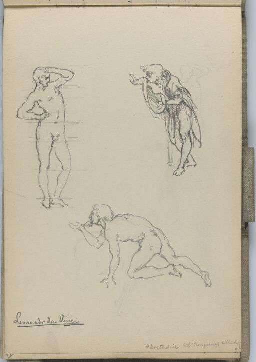 Leonardo da Vinci, aktstudier