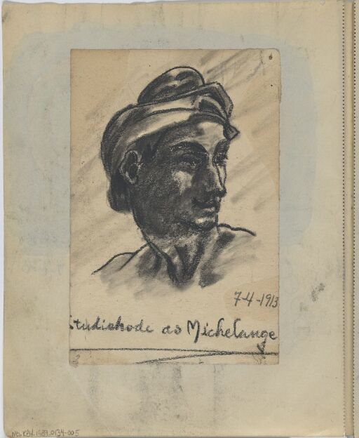 Studiehode av Michelangelo
