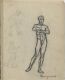 Apoxyomenos; Egyptian Figure Study