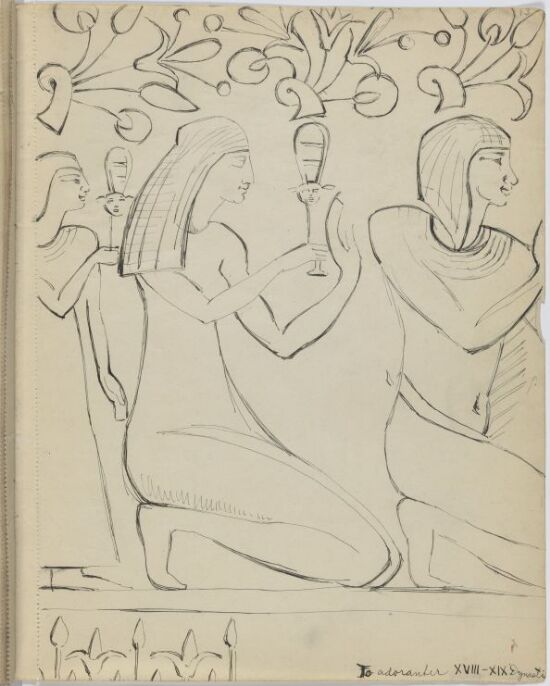 To adoranter, XVIII-XIX Dynasti