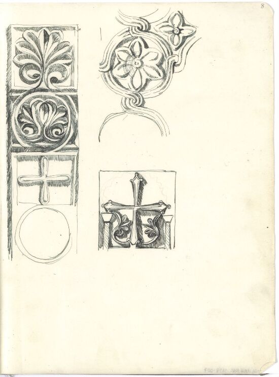 Dekorstudie fra St. Apollinare, Ravenna