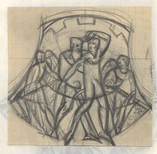 Studie for Aucassin and Nicolette