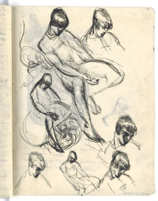 Study for Aucassin and Nicolette