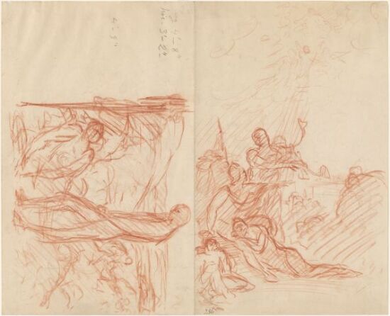 Tore Hund ved kong Olavs lik og kong Olavs drøm