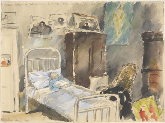 Edvard Munch på dødsleiet