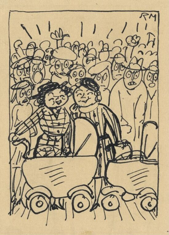 To kvinner med barnevogner