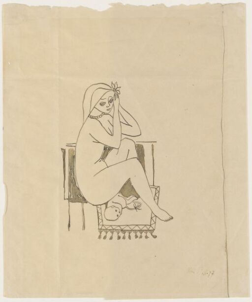 Illustrasjon til Walt Whitman, "Sangen om meg selv", Oslo 1947
