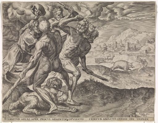 Hercules Slaying Geryon