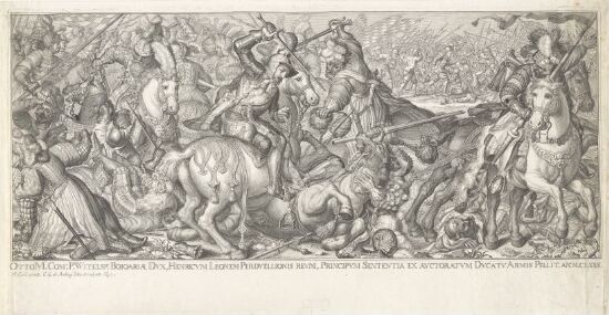 Otto av Wittelsbach i kamp med Henrik Løve