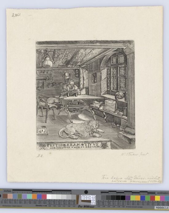 Hieronymus i skrivestuen