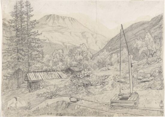 Fra Vestfjorddalen mot Gausta