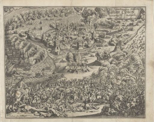 Koroni festning erobret av venetianerne i år 1685