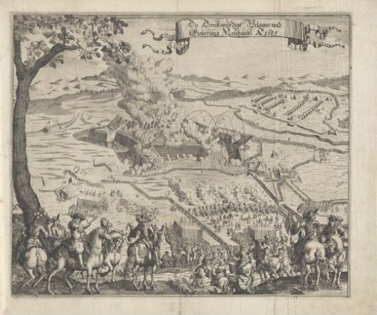 Den minneverdige beleiring og erobring av Neühäusel år 1685