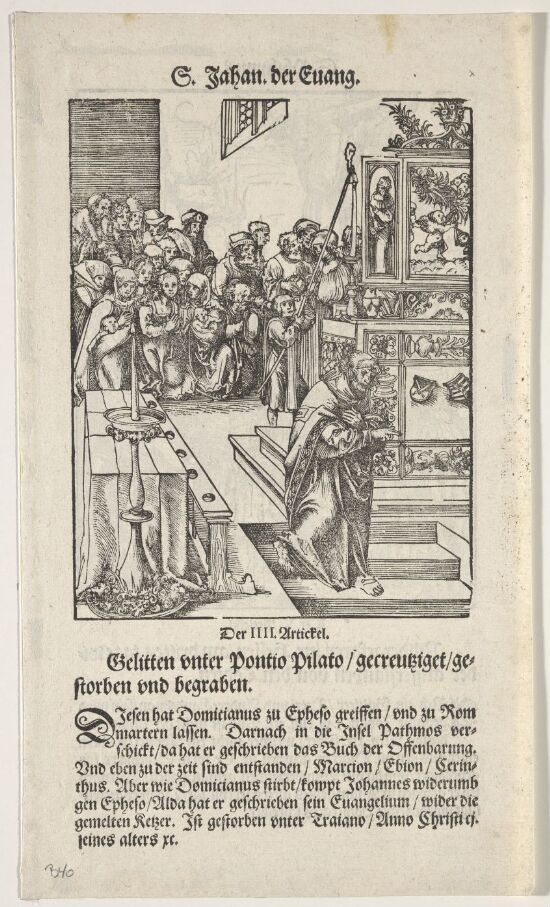 Evangelisten Johannes' martyrium