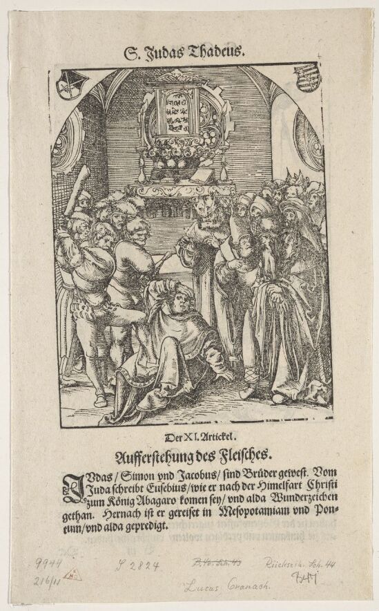 Apostelen Simons martyrium