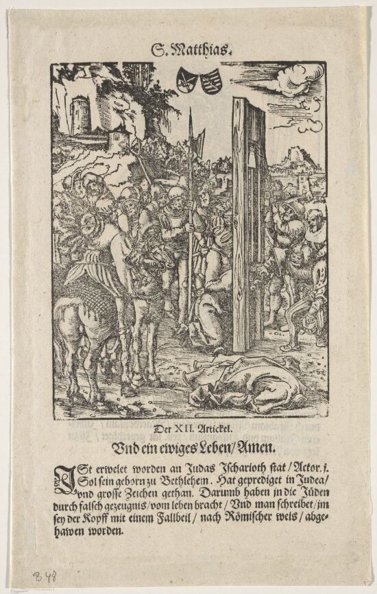 Apostelen Mattias' martyrium