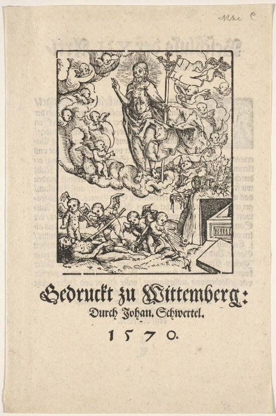 The risen Christ and the burial of Adam