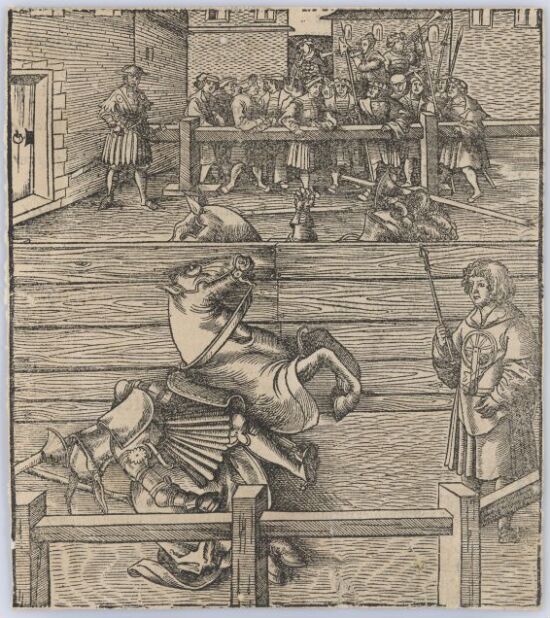 Illustrasjon til Melchior Pfinzing, "Theuerdank"