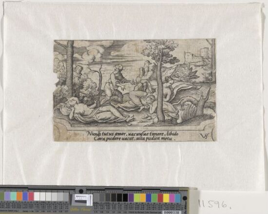 Personifikasjon av kjærlighet, vellyst og kyskhet?