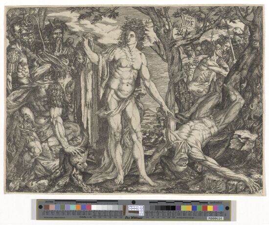 Apollon med Marsyas og Midas