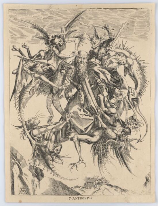 Den hellige Antonius' prøvelser