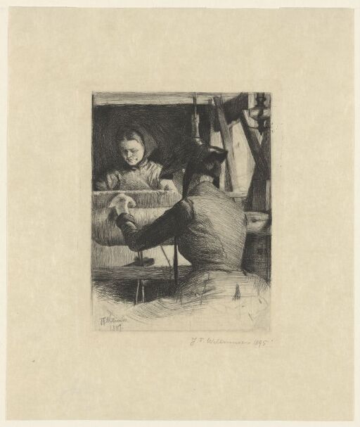 Two Women at the Loom