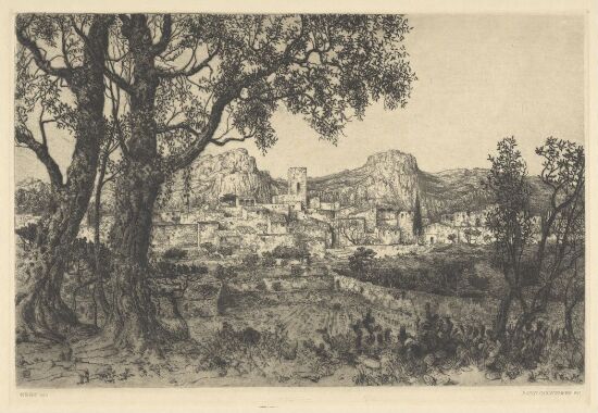 Vence, en sydfransk by