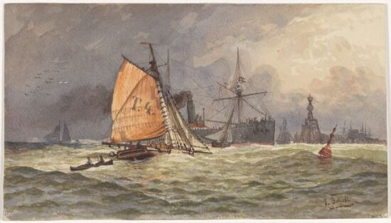 The Entrance to the Port of New York