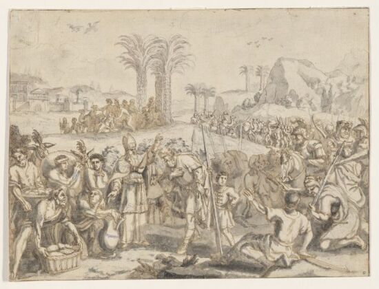 Melkisedek velsigner Abraham