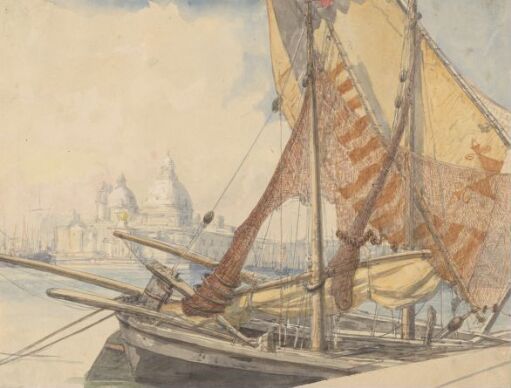 A View of the Harbour in Venice