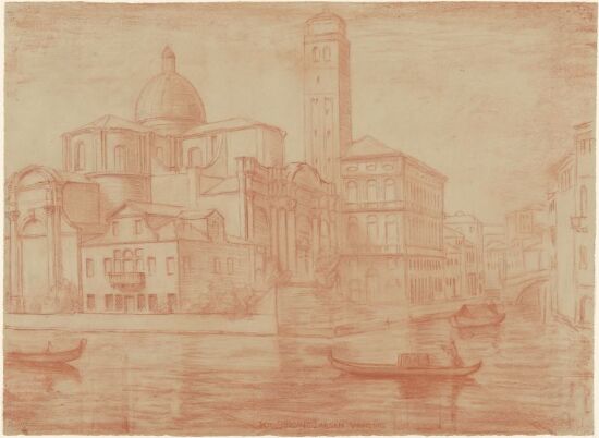 Tidlig morgen ved Canale Grande