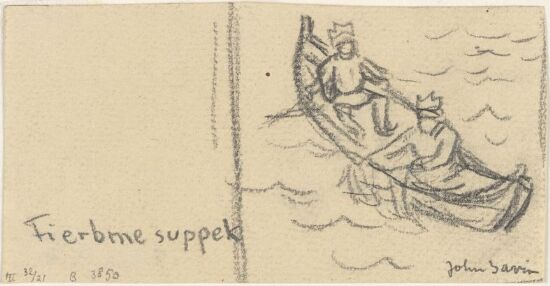 To samer fisker fra robåt