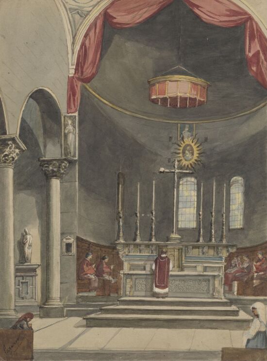 Church Interior, Carrara