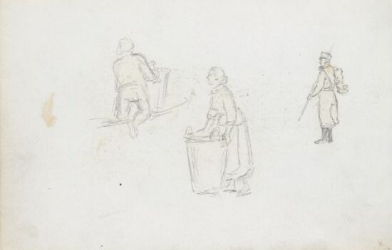 Figurstudier, Rügen