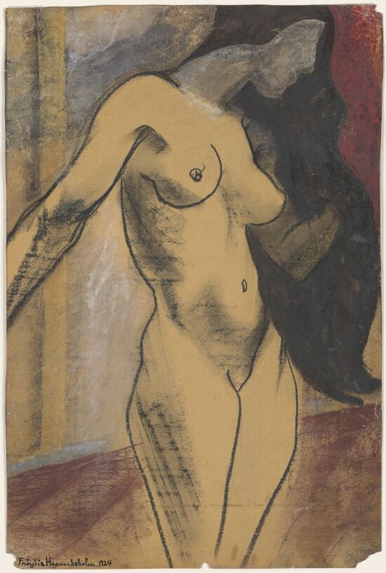Standing Female Nude
