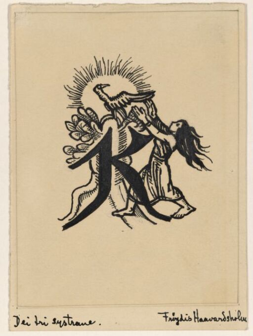 Initial K. Til "Dei tri systrane"
