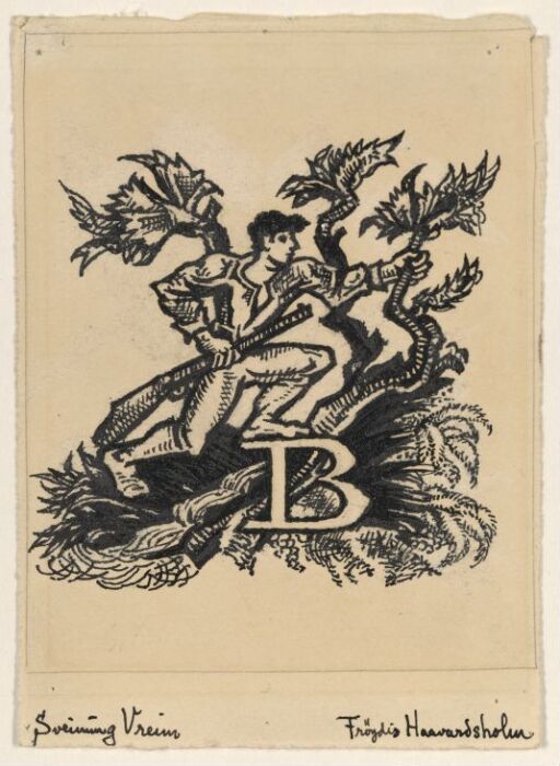 Initial B. For "Sveinung Vreim"