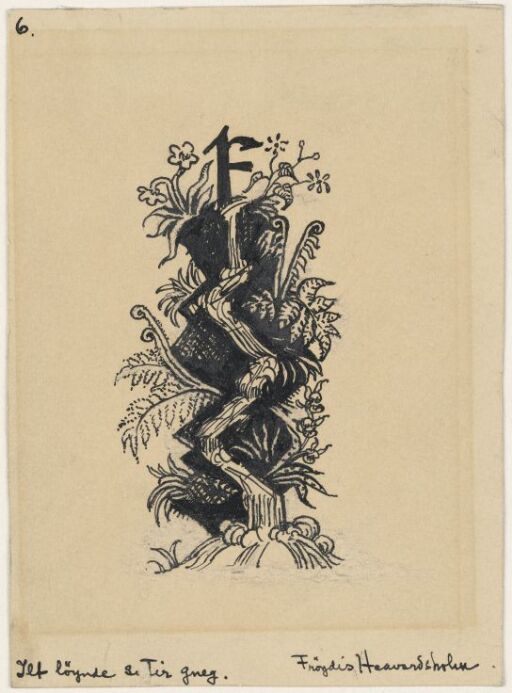 Initial F. For For "Poorly Hidden Sorrows Grinds"