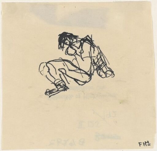 Study for Closing Vignette. For "Poorly Hidden Sorrows Grinds"