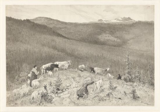 Buskapen drives til seters