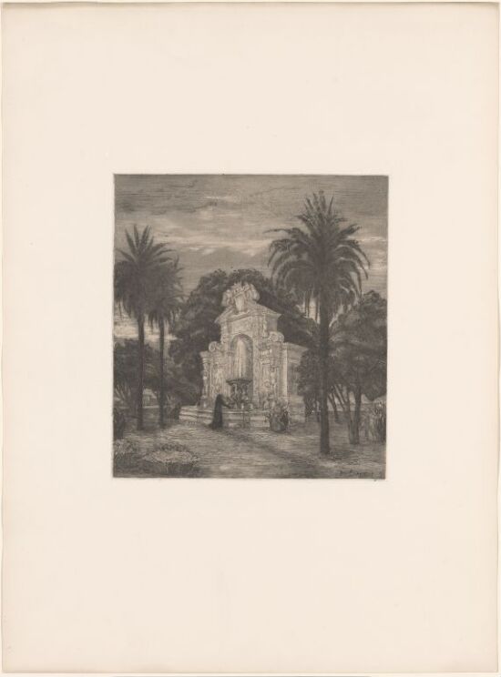 Fontene i Villa Nazionale, Napoli