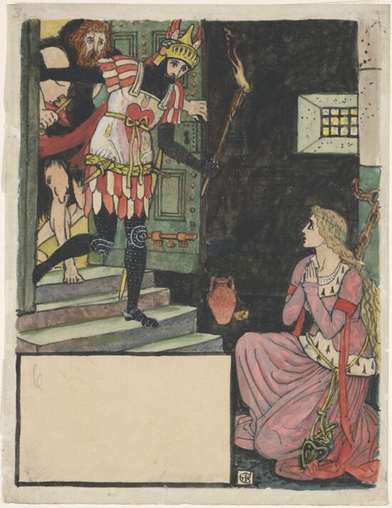 Prinsessen i fengsel blir befridd