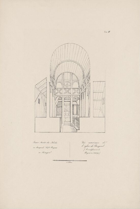 Interiør, Borgund stavkirke