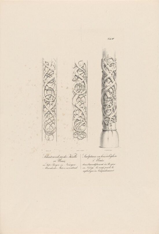 Utskjæringer, Urnes stavkirke