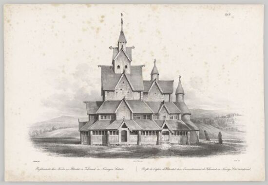 Heddal Stave Church, south elevation