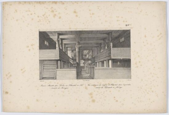 Interior, Heddal Stave Church