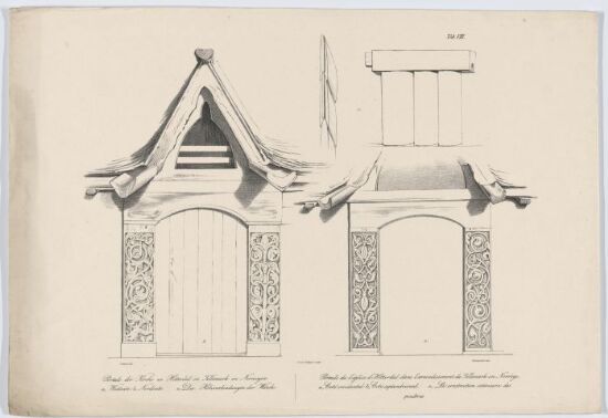 Portals and Wall Construction, Heddal Stave Church